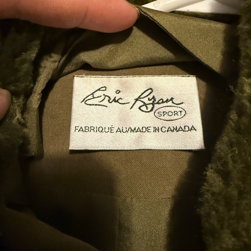 Eric Ryan Sport Olive Jacket